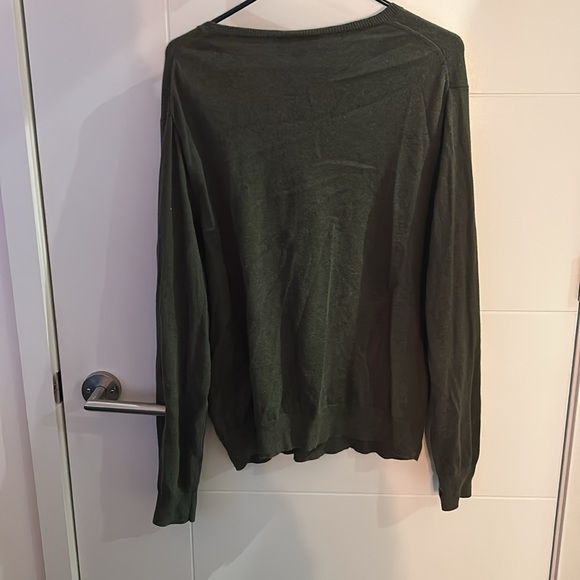 Green JCrew Mercantile sweater - Picture 3 of 3